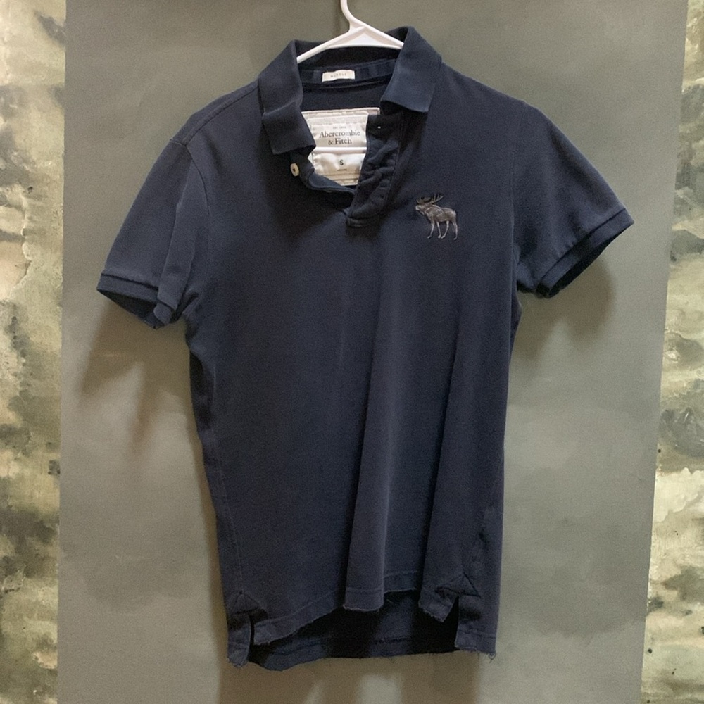 Vintage Abercrombie & Fitch of New York Icon Signature Muscle Polo Shirt